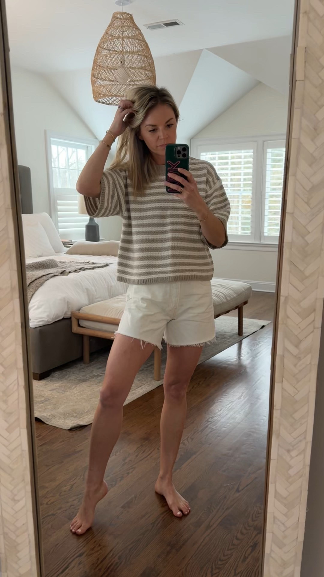 New Transitional sweater 
-small top 
-26 shorts 

#LTKSaleAlert #LTKFindsUnder100