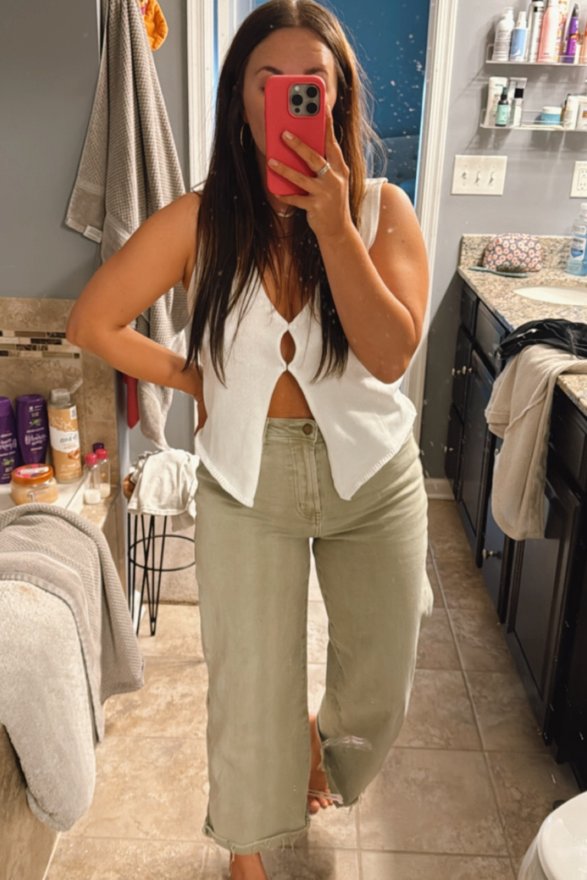 Open sweater vest| Amazon find  