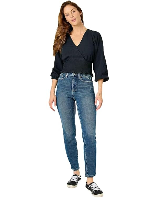 Judy Blue High-Waist Slim Jeans | Amazon (US)