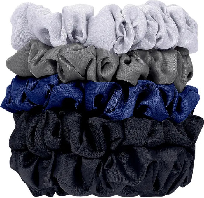 5-Pack Assorted Petite Satin Scrunchies | Nordstrom