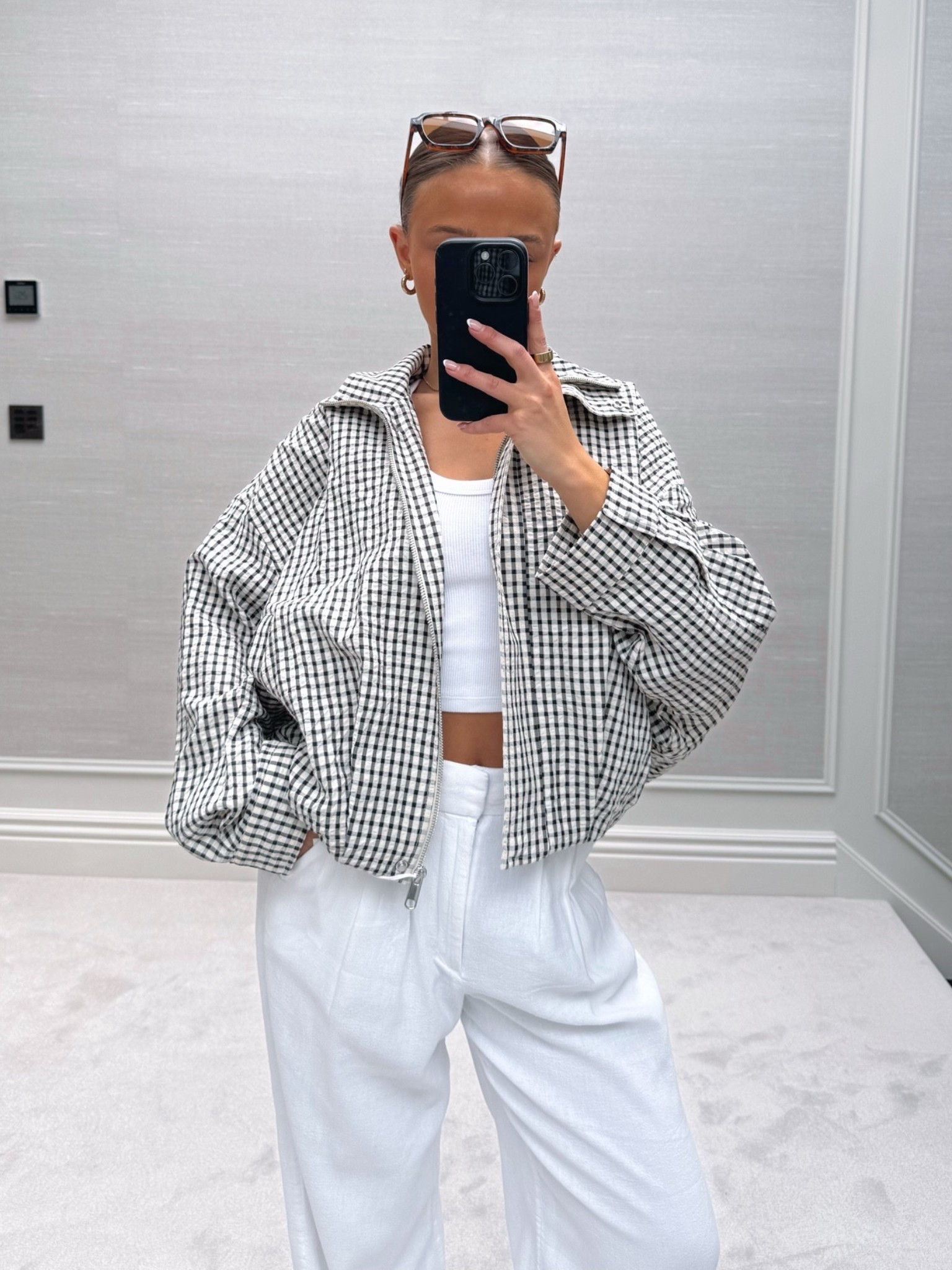 current spring jacket faves✨

Pinterest style outfit inspo ideas bomber jacket zip up work spring summer TikTok casual easy basic neutral ootd wishlist petite viral check black and white beige funnel neck 

#LTKspring #LTKuk #LTKstyletip