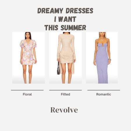 Summer dresses by revolve 

#LTKparties #LTKstyletip #LTKU