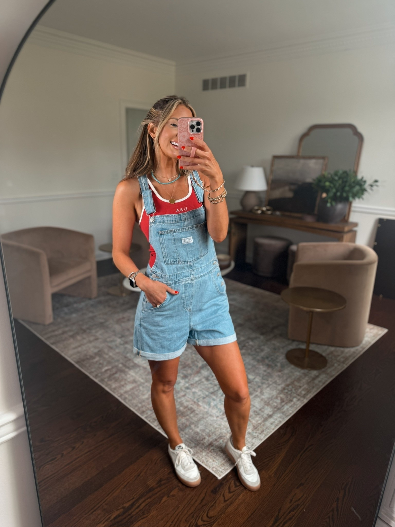The cutest Americana outfit from Target!! ❤️🤍🩵🎯

#LTKgrwm #LTKmomlife #LTKootd