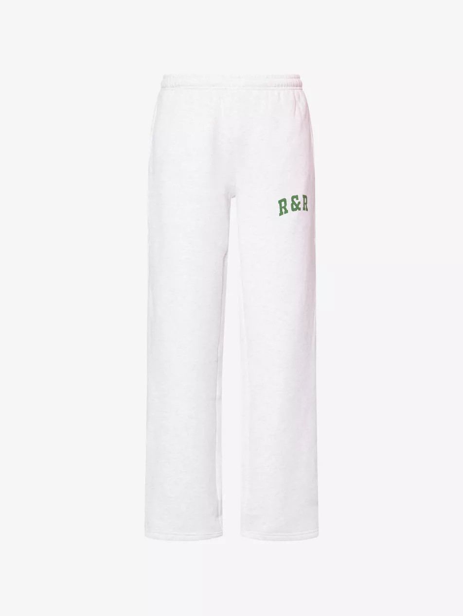 Varsity Logo-Print Jersey Jogging Bottoms | Selfridges