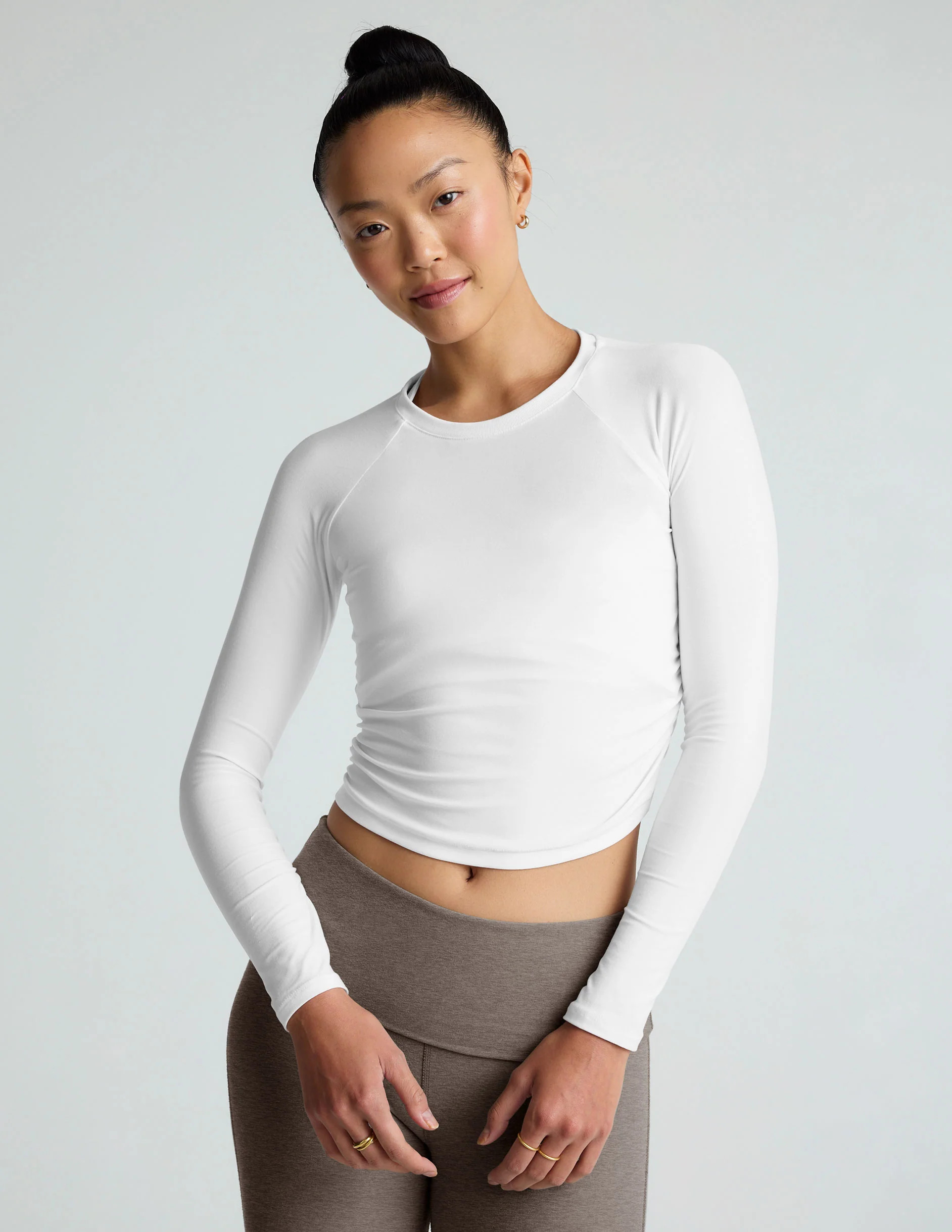 Featherweight Your Fit Long Sleeve Top | Beyond Yoga | Beyond Yoga
