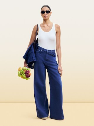 Split Suede Shoulder Bag | Arket UK