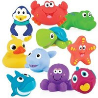 Little Squirts Bath Squirters - 10 pack | Nuby (US)