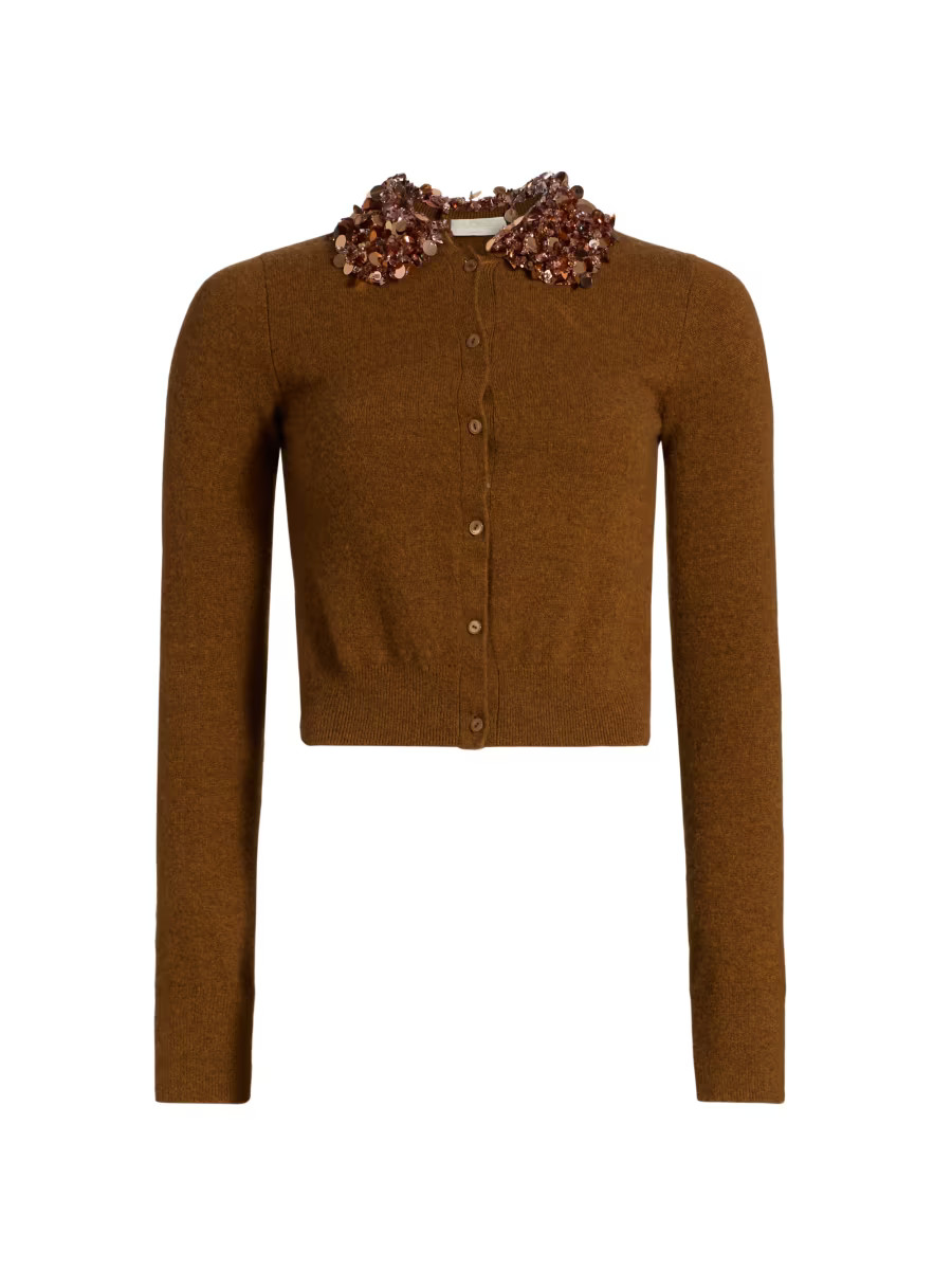 Margaux Embellished Cashmere Cardigan | Saks Fifth Avenue