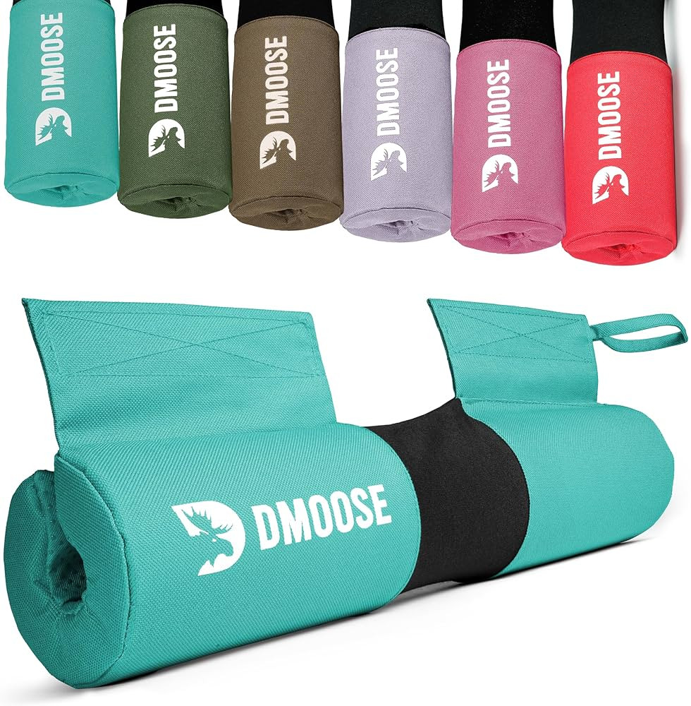 DMoose Fitness Barbell Pad for Hip Thrust, Squat & Lunges - Non-Slip Thick Foam Cushion for Neck ... | Amazon (US)