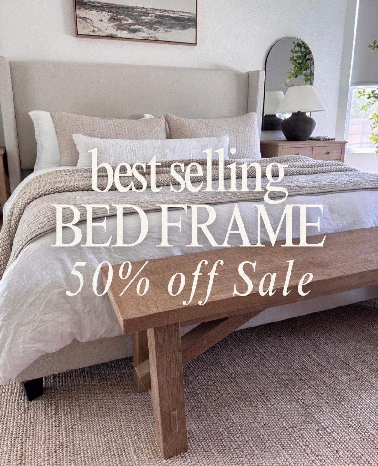 Bedroom Goals 🛏️🌤️ is this your vibe?

Comfy, Textured, Neutral and Layered is my vibe.

Sharing all my bedroom links!

Quince bedding, bedsure duvet, amazon finds, quince quilt, jute rug, pottery barn style, looks for less, bedframe, wayfair finds, wood bench, upholstered bed frame, neutral bedding

#LTKStyleTip #LTKFindsUnder100