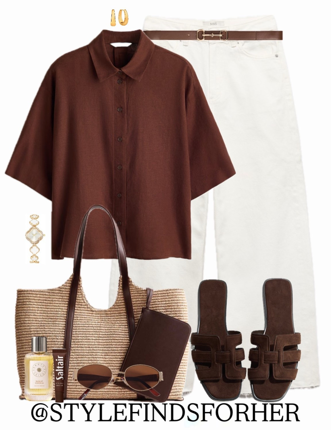 can’t get this shirt off my mind since I saw it the other day, here’s how I’d style it 🤎

those floaty sleeves, high waist jeans and our best selling sandals 💋 

Comment SHOP for outfit links sent straight to your DM’s 

#LTKspring #LTKuk #LTKjeans