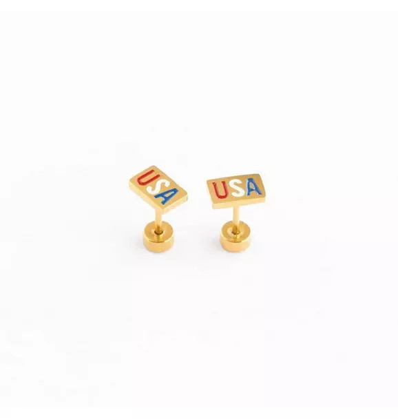 USA Stud Earrings | Janie and Jack