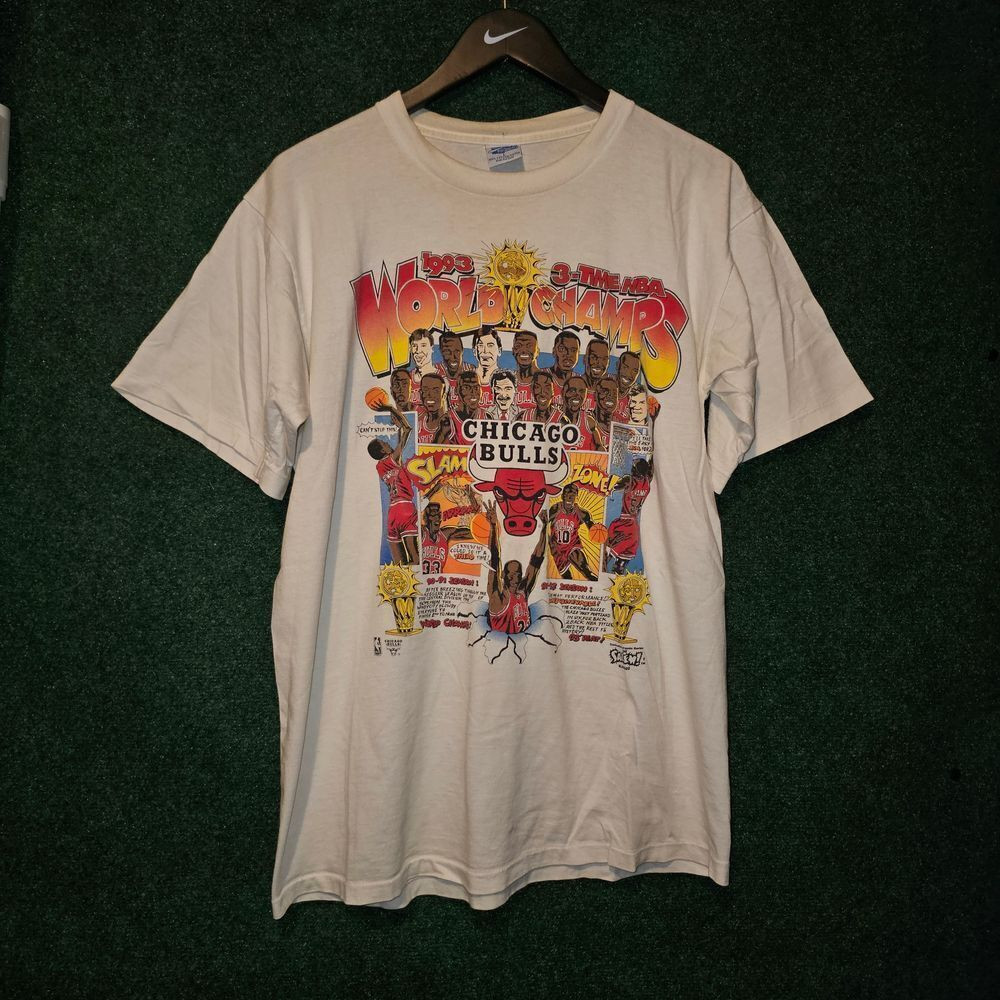 Vintage Chicago bulls caricature tshirt | Poshmark