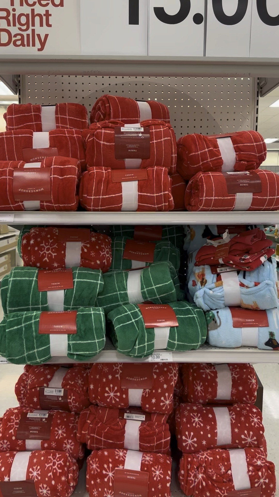 Target has the SOFTEST blankets and they’re themed for the holiday season! I went back to get a second one after bringing one home. They are a perfect way to get into the holiday spirit as you snuggle up for a movie. They’re also such a great price that they’d make a great stocking stuffer!

#LTKSeasonal #LTKHoliday #LTKfindsunder50