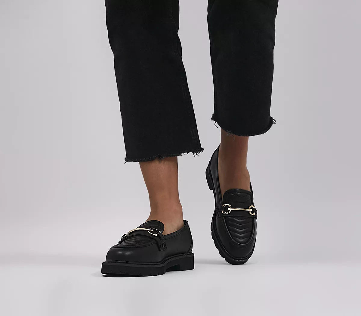 Frill Leather Loafers | OFFICE London (UK)