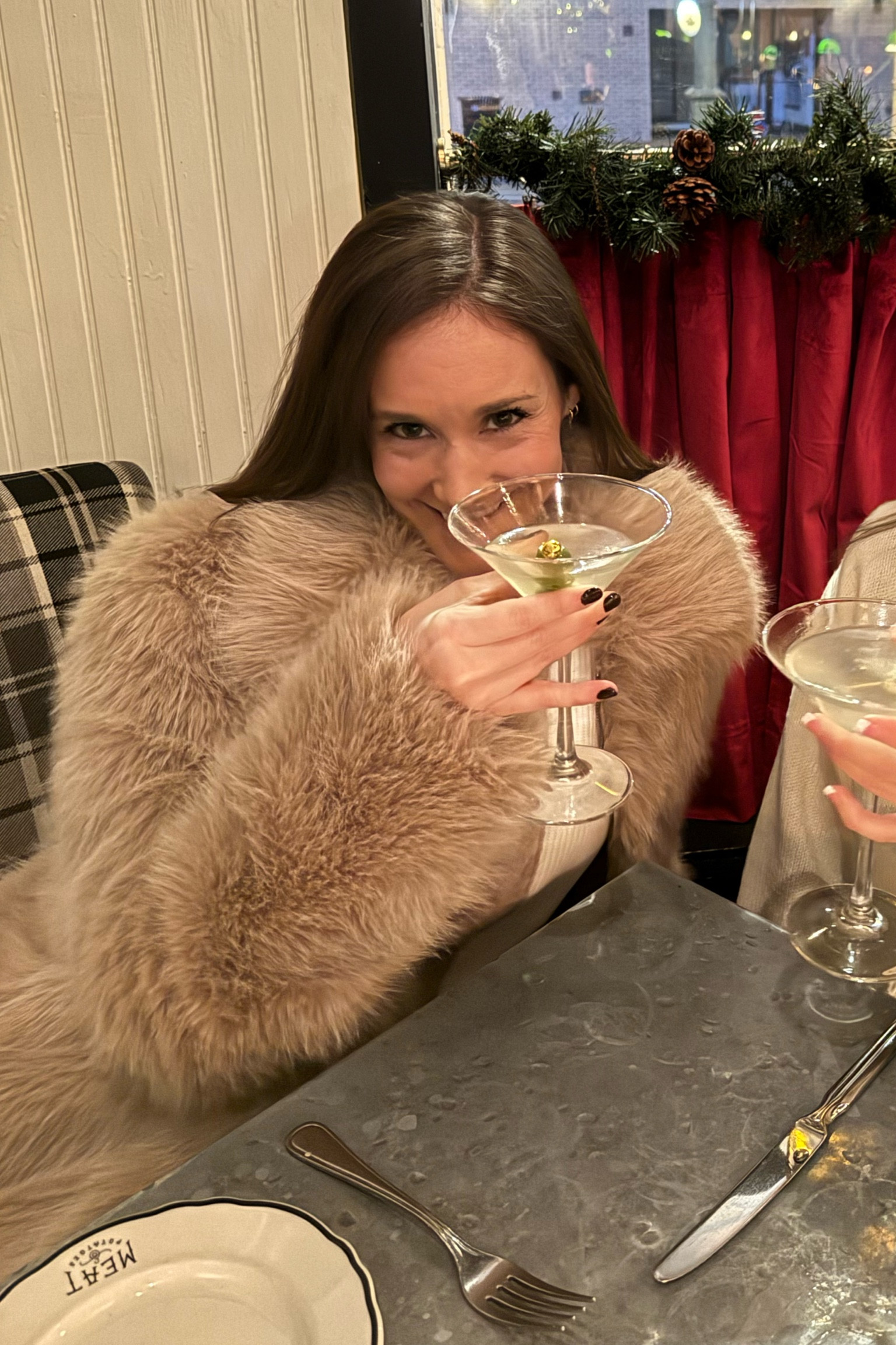Cheers to more dirty martinis in the new year 🍸✨ and all the affordable, fashionable fur 🐾 #2025 #meow#LTKHoliday 

#LTKStyleTip #LTKParties
