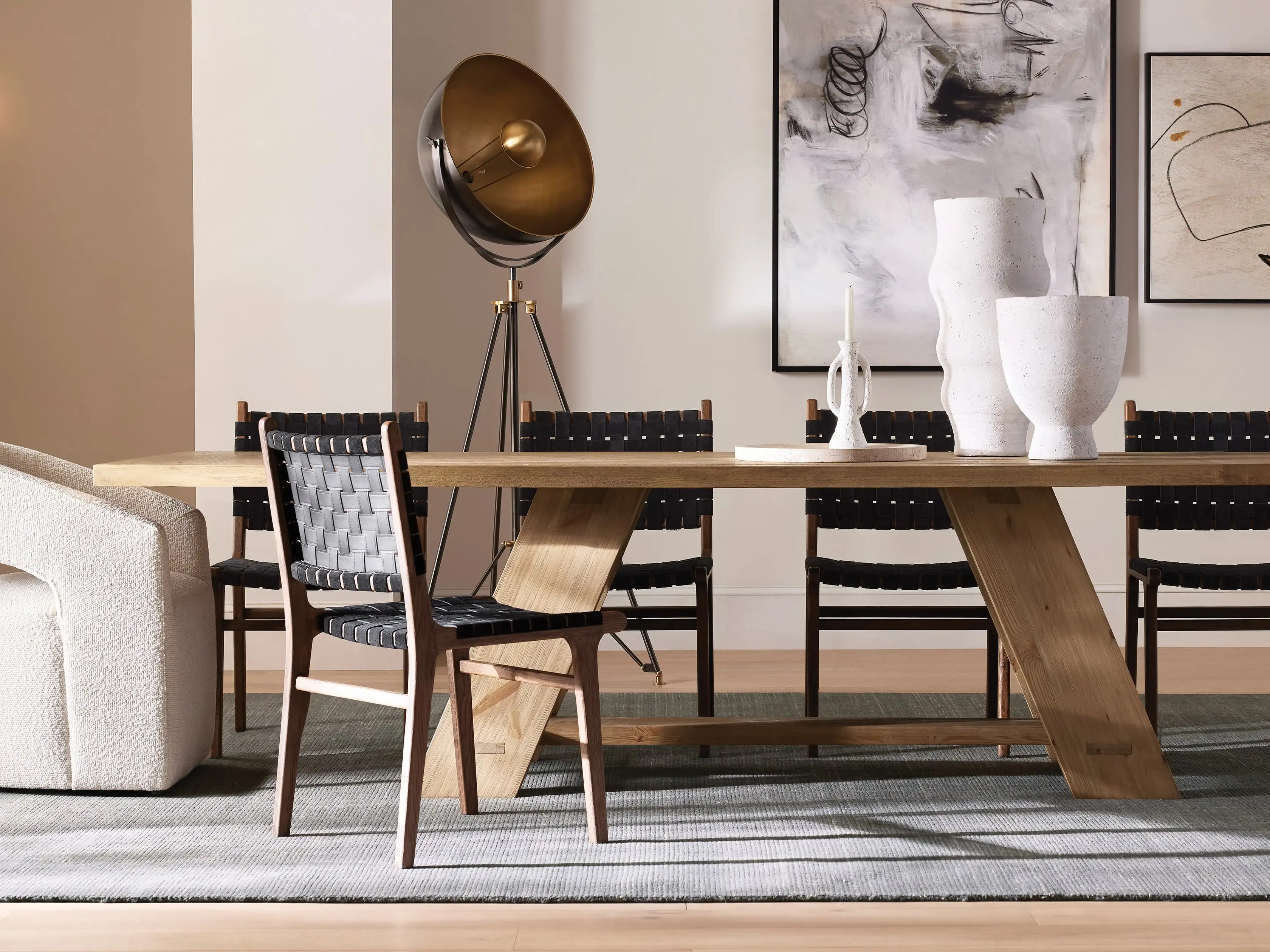 Retro Tripod Floor Lamp | Arhaus