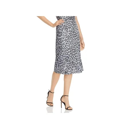 Bardot Womens Leopard Print Satin Skirt | Walmart (US)