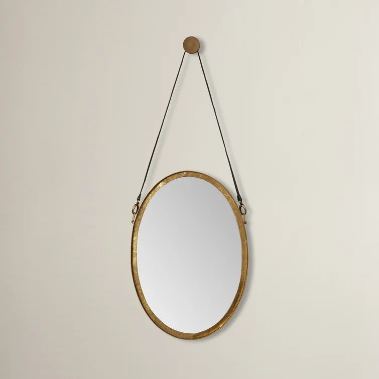Pembroke Strap Traditional Accent Mirror | Wayfair North America