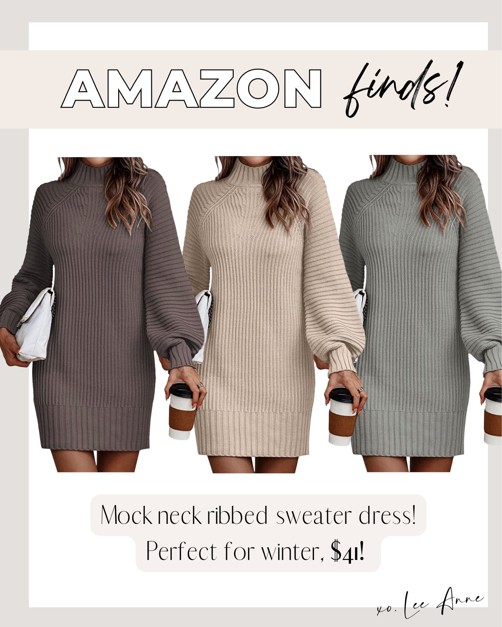 Mock neck ribbed sweater! #founditonamazon

#LTKHoliday #LTKstyletip #LTKGiftGuide