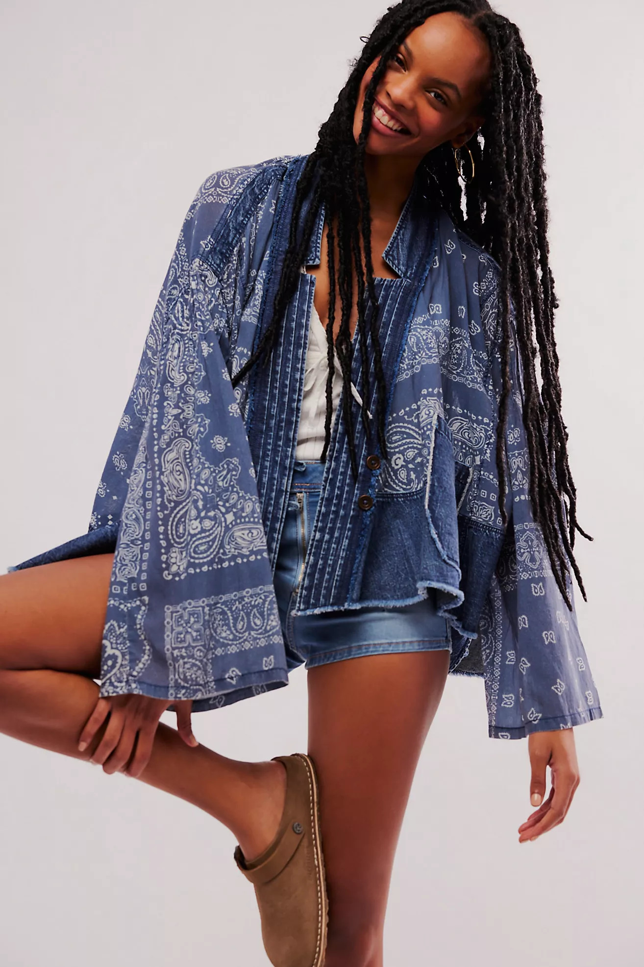 Bandana Dreams Kimono | Free People (Global - UK&FR Excluded)