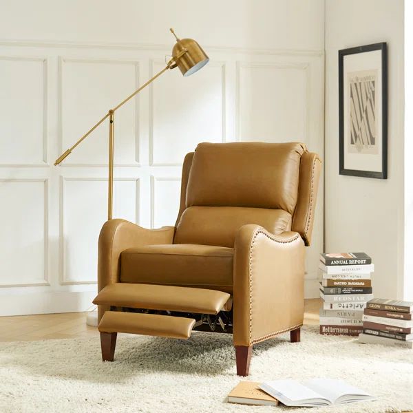 Westmere Genuine Leather Recliner | Wayfair North America