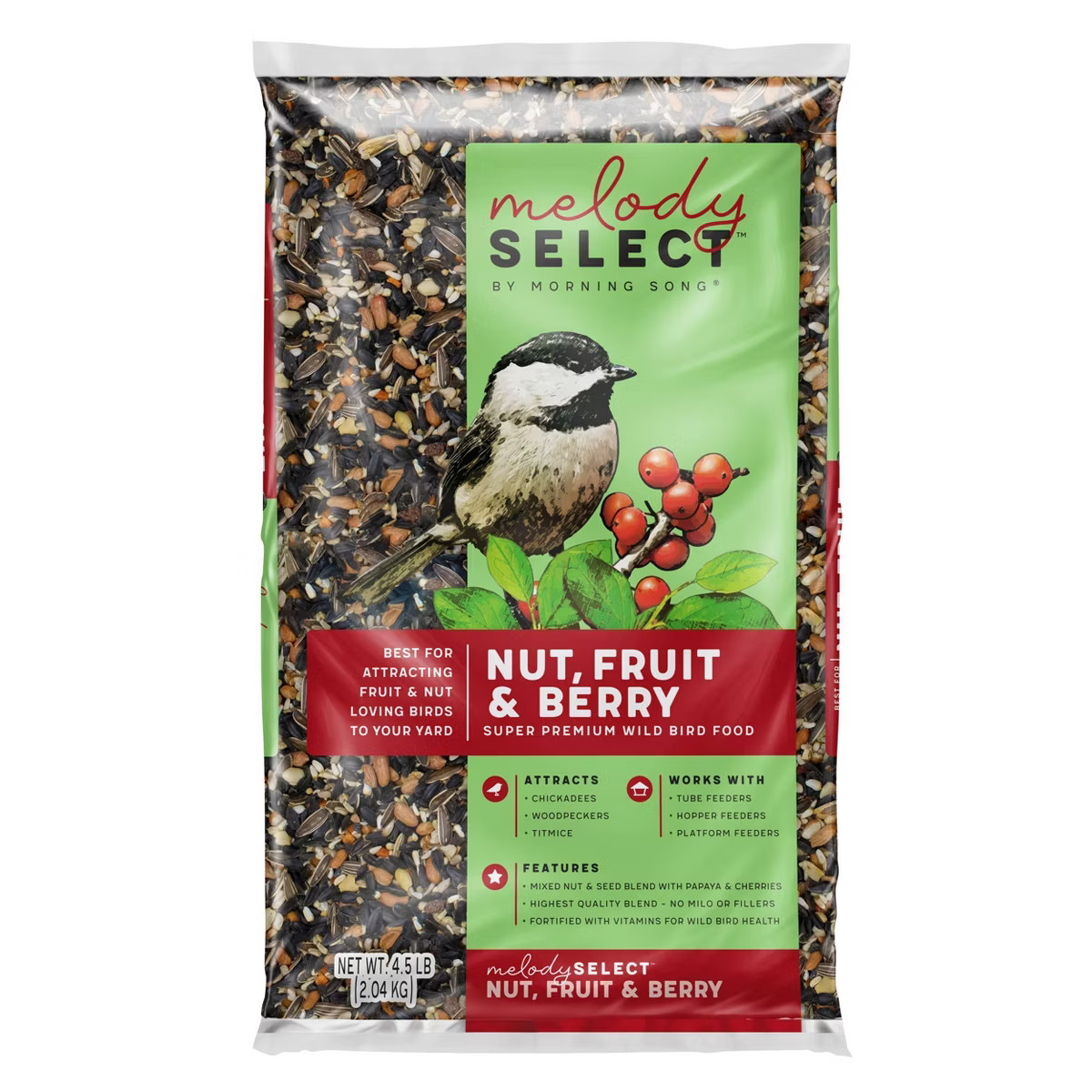 Melody Select 4.5lb Nut, Fruit & Berry Wild Bird Food | Target