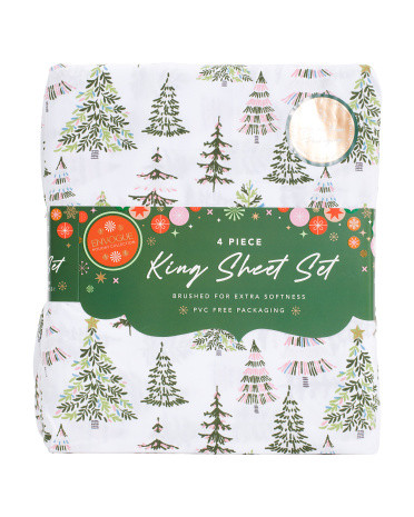 Holiday Woods Sheet Set | TJ Maxx