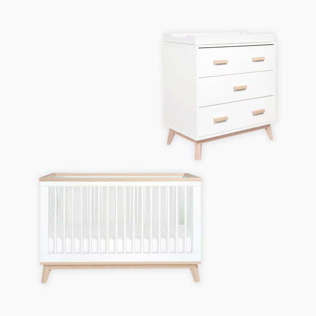 babyletto Scoot Crib & Dresser Bundle Size 33.50"" x 19.00"" x 37.75 | Babylist
