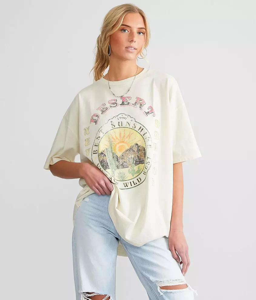 Nevada Desert Oversized T-Shirt | Buckle