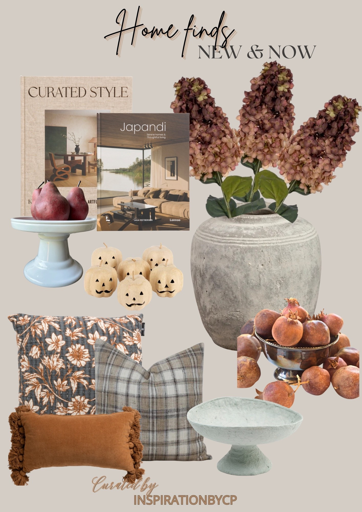 NEW HOME DECOR FINDS
#coffeetablebooks #falldecor #coffeetable #stylingdecor #falldecor #fallflorals #fallpillows #jackolanterns #papermache #terracotta #vase #futedbowl #pomegranates #tjmaxxfind #amazon #etsy  #marshallsfind 

#LTKHome #LTKSeasonal #LTKFindsUnder50