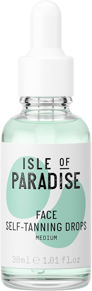 Isle of Paradise Self Tanning Drops - Color Correcting Self Tan Drops for Gradual Glow, Vegan and... | Amazon (US)