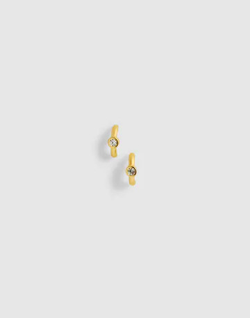 Demi-Fine Turquoise Illusion Stud Earrings | Madewell