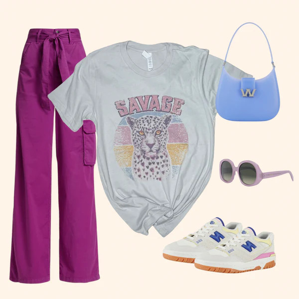 Savage Graphic T-shirt ( Vintage Feel ) Band Tee | Sassy Queen