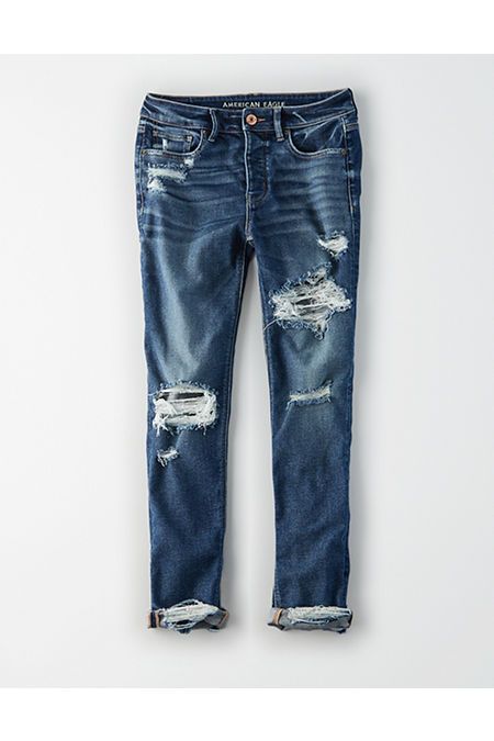 AE Stretch Tomgirl Jean | American Eagle Outfitters (US & CA)