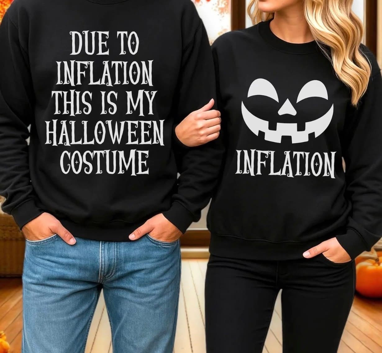 FOUND your #Halloween costume 😁 You NEED this … no judgement on who wears the INFLATION shirt 😁

#LTKSeasonal #LTKHalloween #LTKFamily