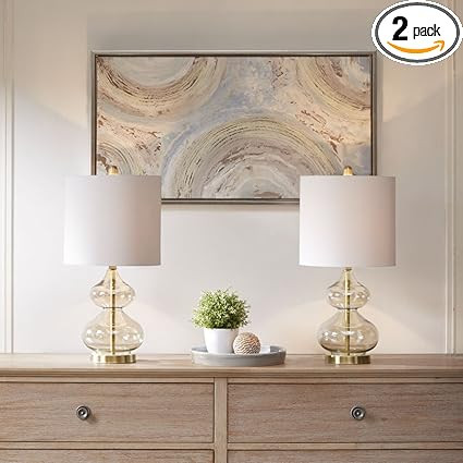 510 Design Ellipse Table Lamp Set of 2 Gold See Below | Amazon (US)