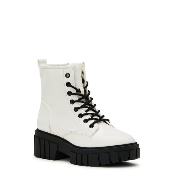 Madden NYC Women's Chunky Lug Combat Boots, Sizes 6-11 | Walmart (US)