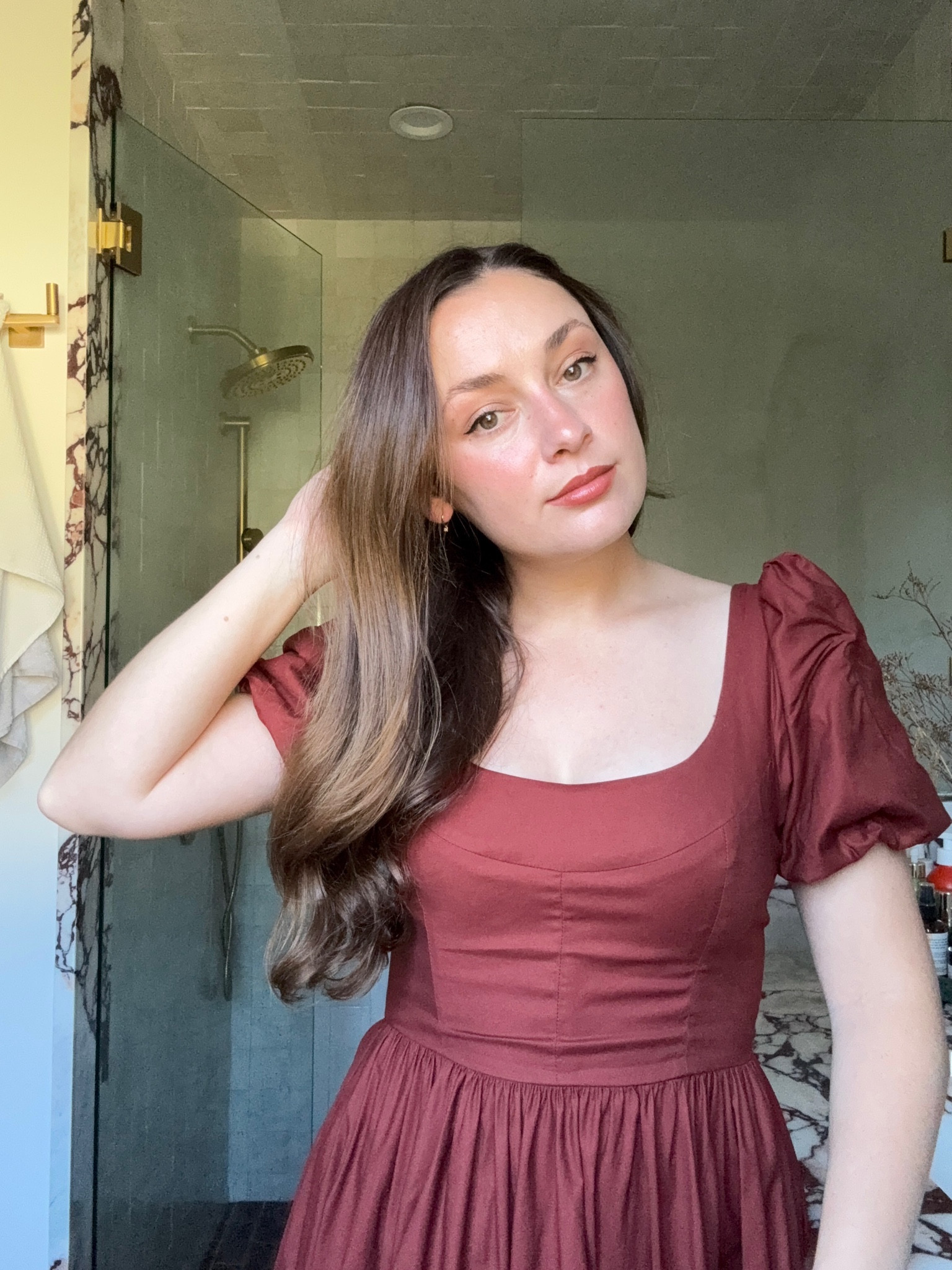 My bronze-y make up look products #makeup