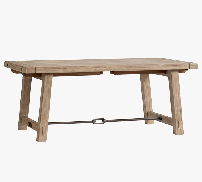 Benchwright Extending Dining Table - Seadrift | Pottery Barn (US)