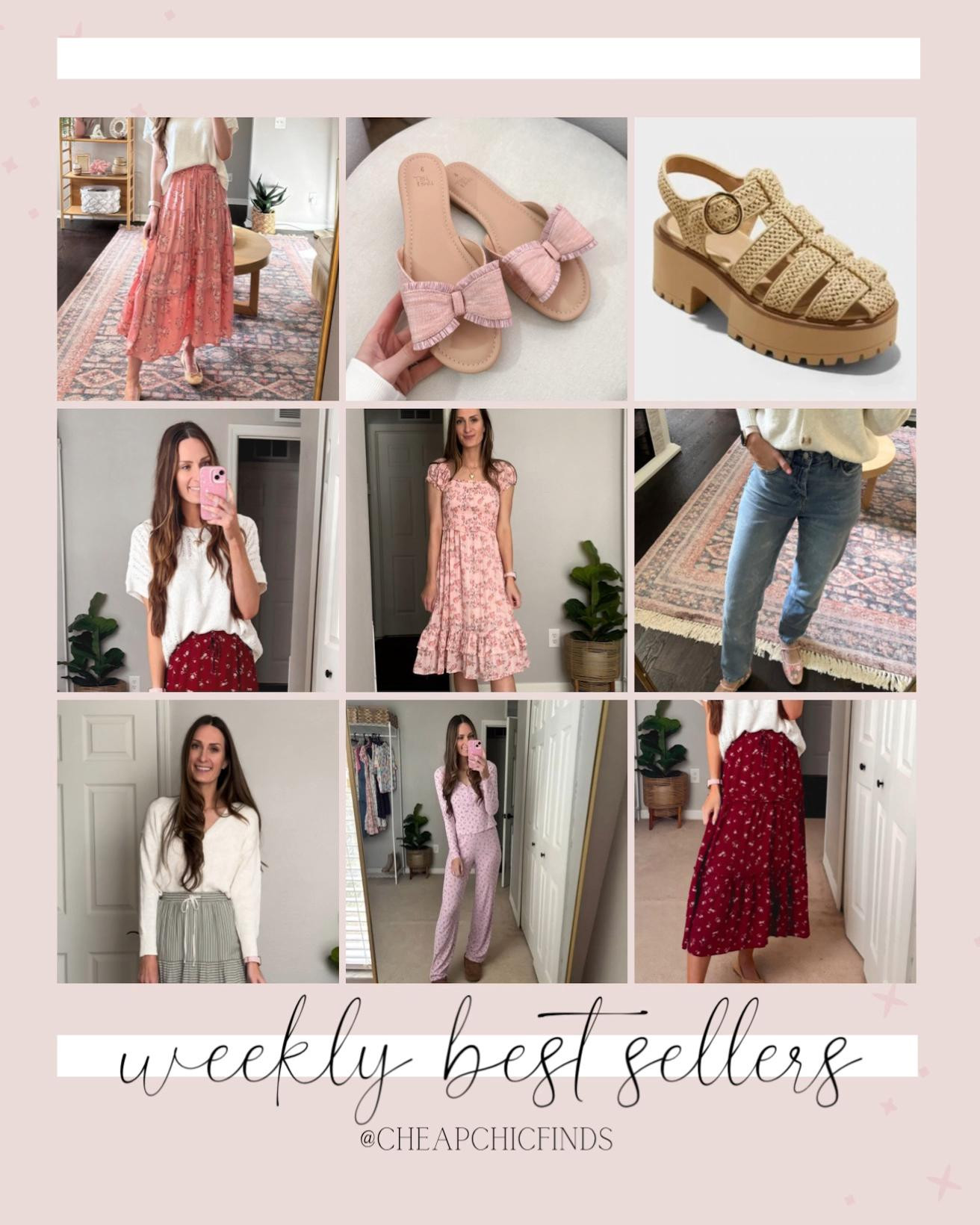 Last weeks best sellers!!

Target shoes are 20% off until Monday!!

Walmart spring fashion. Target spring fashion. Target bow jeans 

#LTKShoeCrush #LTKWatchNow #LTKFindsUnder50