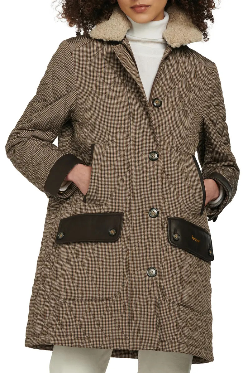 Killhope Faux Fur Trim Quilted Jacket | Nordstrom Rack