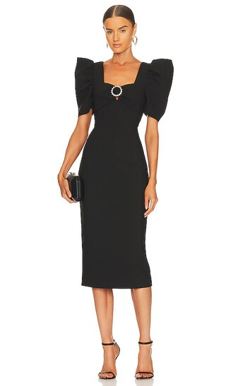 Bronte Dress in Black | Revolve Clothing (Global)