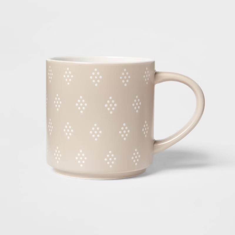 16oz Stoneware My Happy Place Mug - Threshold™ | Target
