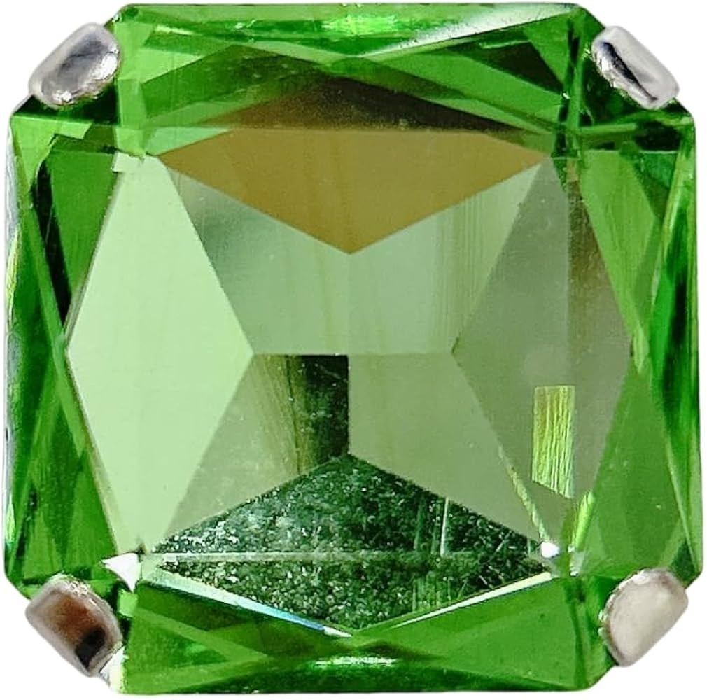 Square Large Rhinestone Exaggerated Statement Ring for Women Sparkling Thick Chunky Geometric Big... | Amazon (US)