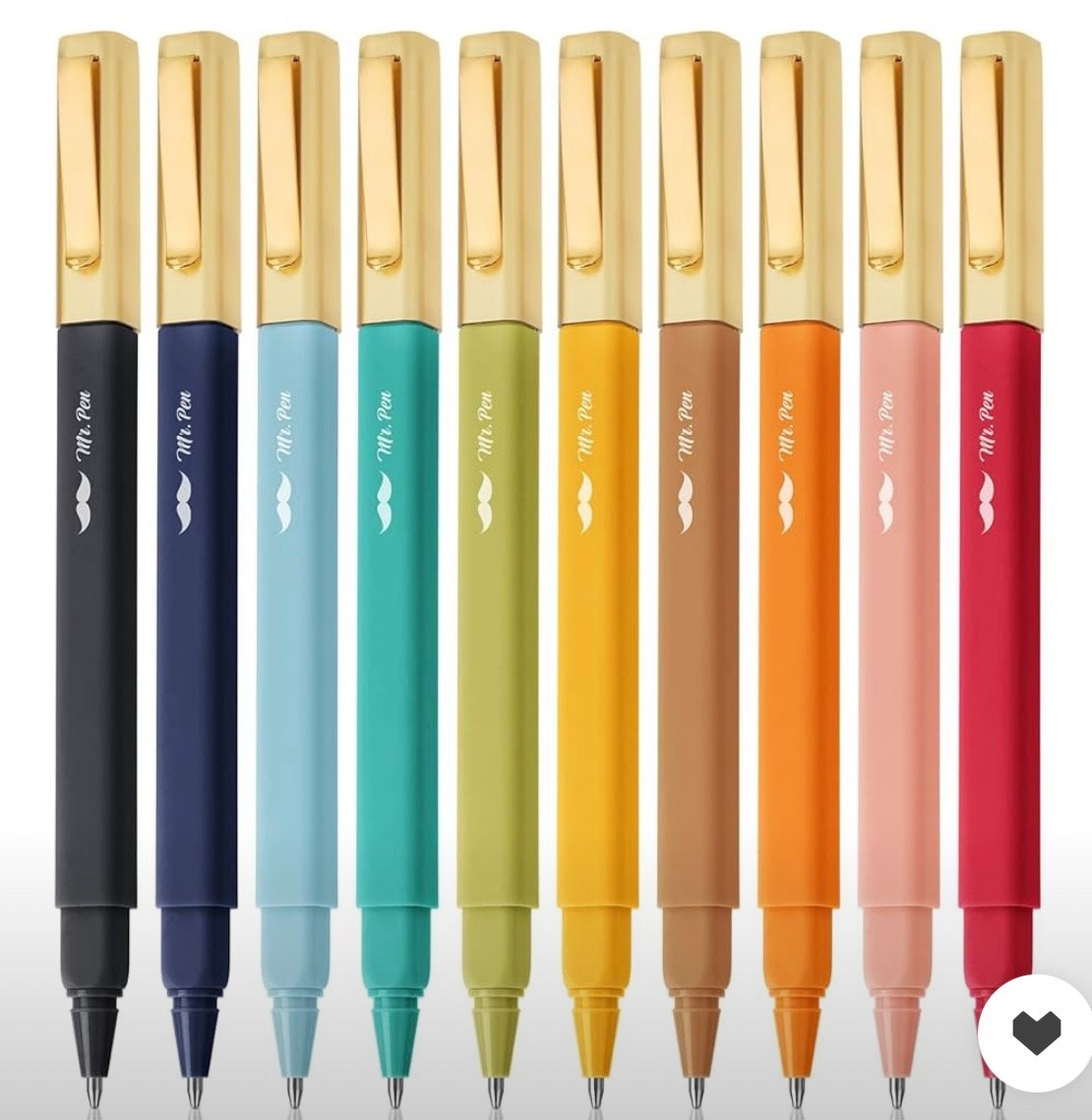 Love the color combinations of these pens, classy gold caps and they glide over the paper!  Great gift for friends or teachers. Fall find!

#LTKOver40 #LTKTravel #LTKWorkwear