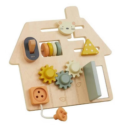 Wonder & Wise Wooden On-the-Go Travel Busy Board | Target