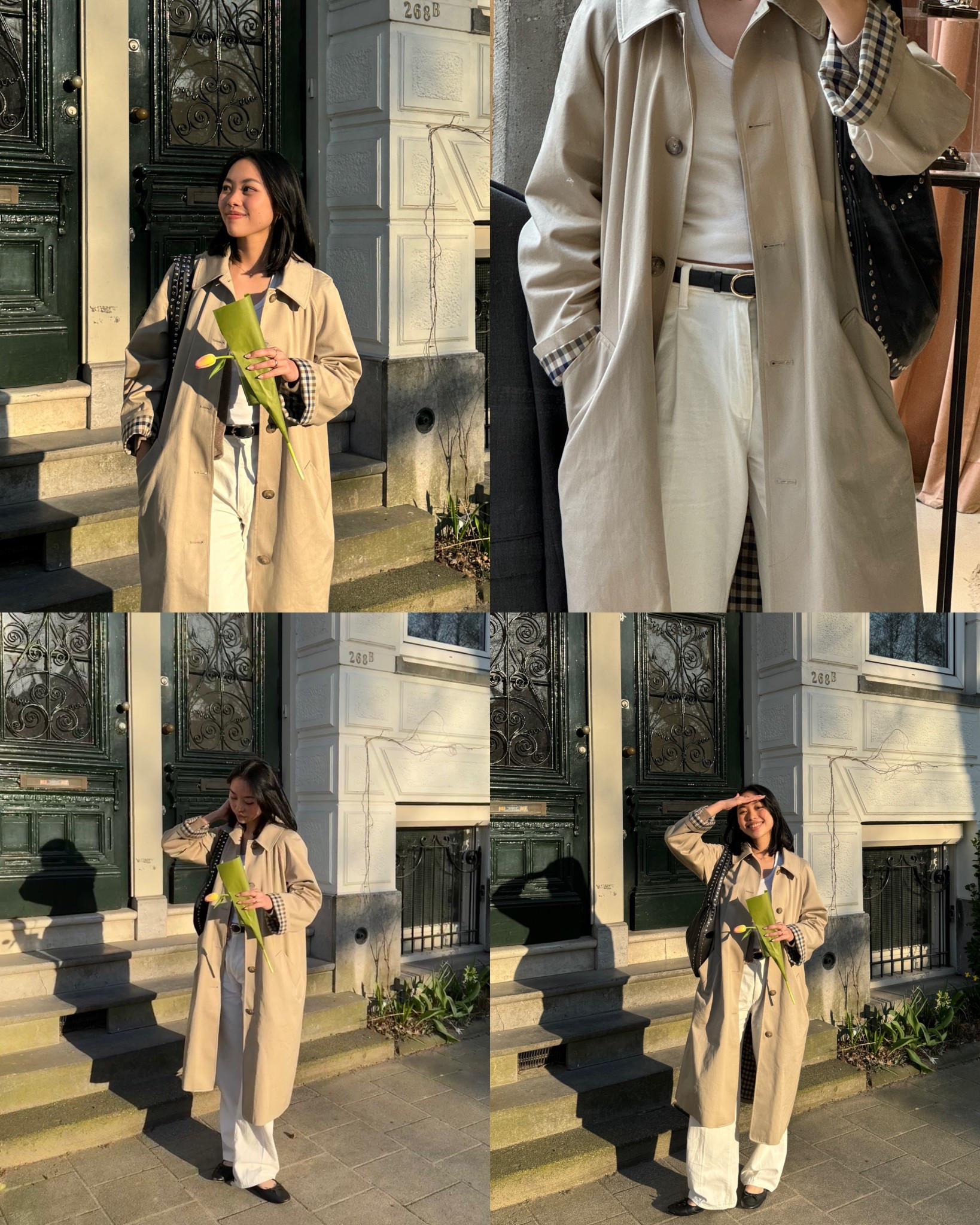 Spring outfit: trench coat from sezane, tank top from Aritzia, trousers from Uniqlo and flats from Dolce Vita

#LTKSaleAlert #LTKWorkwear #LTKFindsUnder100