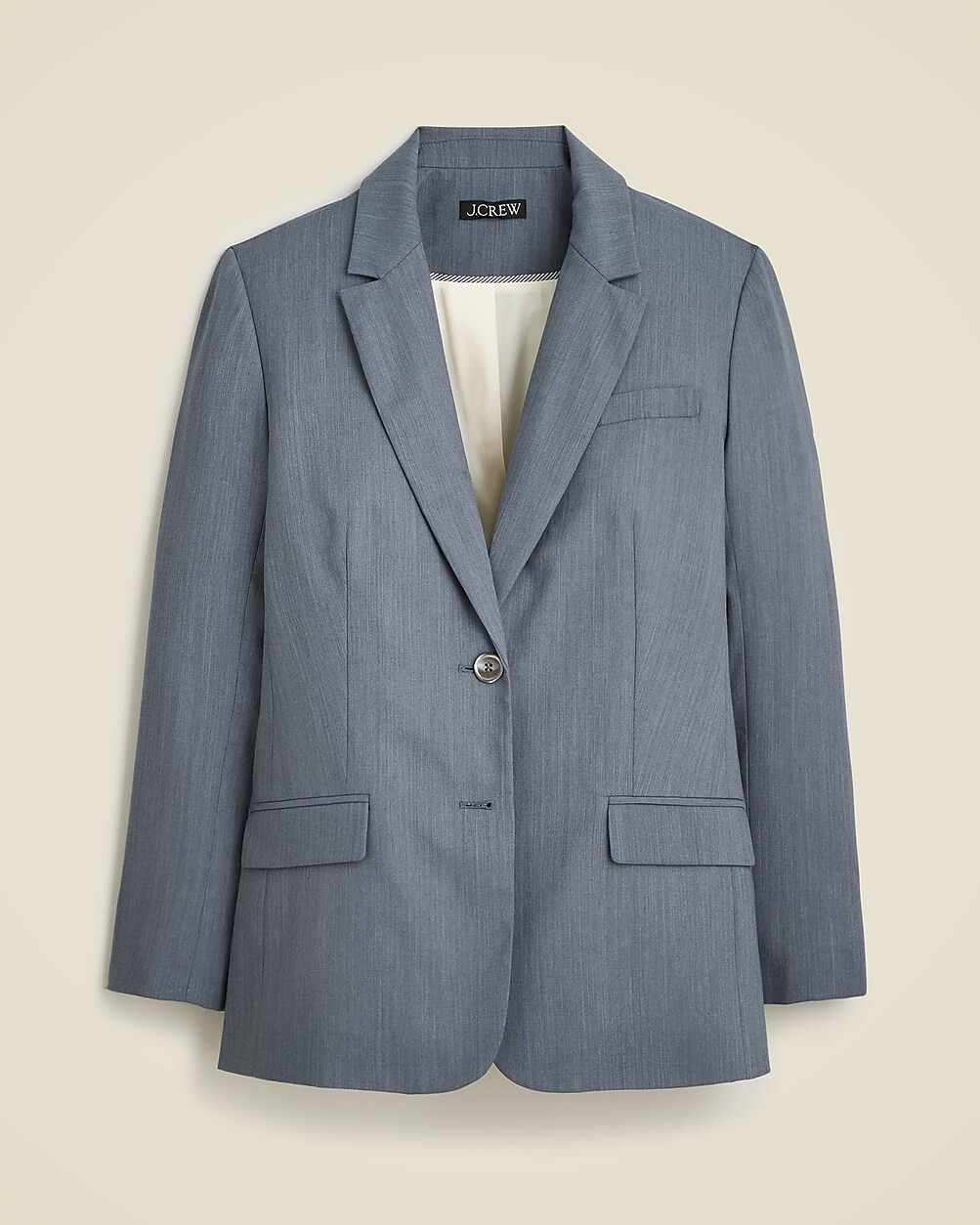 Relaxed blazer in gauzy Italian wool blend | J. Crew US