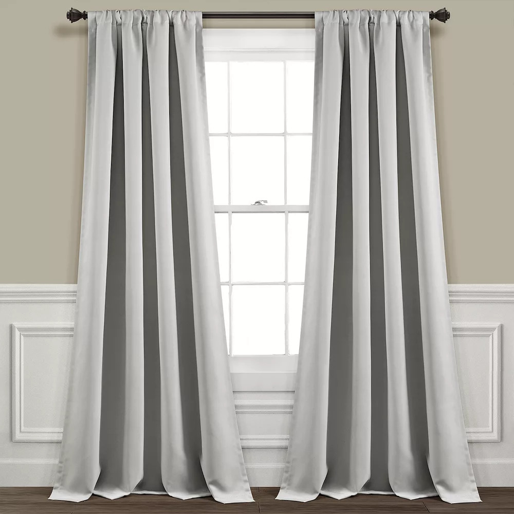 Lush Decor 2-pack Insulated Grommet Blackout Window Curtains | Kohl's